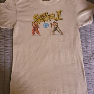 Street Fighter II Men T-Shirt - Cream